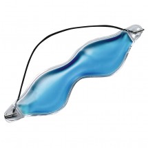 Augenmaske Oasis, Folie transp., Gel blau, 16P PVC